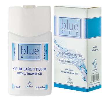 Gel de Baño Blue Cap 150ml, mantiene bajo control los síntomas de la psoriasis y dermatitis atópica.